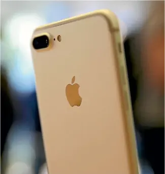  ?? REUTERS ?? Apple’s redesigned iPhone is set to go on sale later this year.