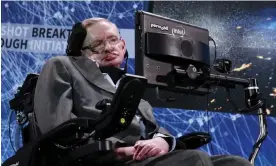  ?? ?? Stephen Hawking, who died in 2018. Photograph: Lucas Jackson/Reuters