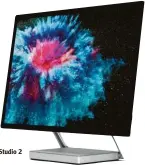  ??  ?? Microsoft Surface Studio 2