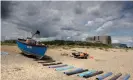  ?? Photograph: Kathy Wright/Alamy ?? The beach at Sizewell in Suffolk. Campaigner­s say a new nuclear power station will have a severe impact on marine life.