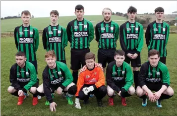  ??  ?? Arklow United, who lost out to Avonmore FC.