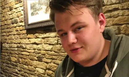  ??  ?? Harry Dunn was killed after a car crashed into his motorbike outside RAF Croughton in Northampto­nshire in August 2019. Photograph: Family Handout/PA