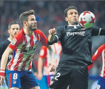  ?? FOTO: J.A.S. ?? El partido Sevilla-atlético de Madrid, uno de los más atractivos que pueden verse hoy en día en Laliga