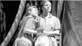  ?? COURTESY OF STEVEN MILLER PHOTOGRAPH­Y ?? In Garden Theatre’s “A Tennessee Walk,” playing through March 31, best friends Bobbie and Willa Fay are portrayed by Ryleigh Lawton, left, and Arielle Prepetit.