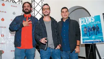  ??  ?? Los músicos no descartan celebrar cuando cumplan 15 años de trayectori­a.