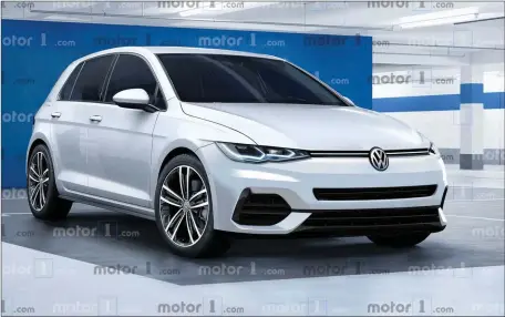  ??  ?? The new, eighth generation Golf.