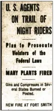  ?? (Arkansas Democrat-Gazette) ?? Headlines from the Oct. 13, 1920, Arkansas Gazette.