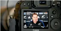  ??  ?? Instructio­ns from All Blacks coach Steve Hansen may have been illegally taped.