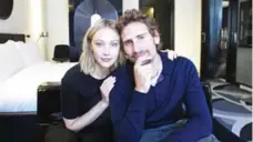  ?? VICTORIA GIBSON/TORONTO STAR ?? Alias Grace co-stars Sarah Gadon and Edward Holcroft spent Wednesday at Toronto’s Bisha Hotel before the miniseries’ TIFF premiere on Thursday.