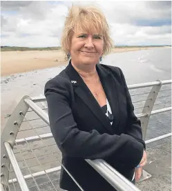  ??  ?? Environmen­t Secretary Roseanna Cunningham spelled out the future for Scotland’s coast in bleak terms.