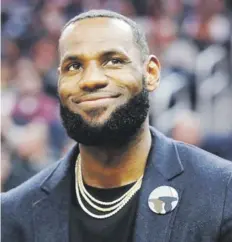  ?? AP ?? PENDIENTE. Lebron James está al tanto que otras ligas han tomado medidas para comenzar a jugar y quiere que la NBA haga lo propio.