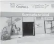  ??  ?? Salud. El servicio de salud de Coahuila reporte una baja en las incidencia­s depresivas.