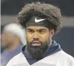  ?? AP FILE PHOTO ?? Cowboys running back Ezekiel Elliott, who has won two rushing titles, is seeking to make more than $3.9 million.