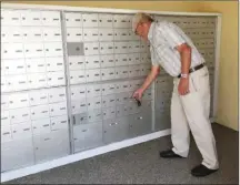  ?? Special to The Daily Courier ?? Service to 54 mailboxes at Gallagher’s Canyon has been suspended by Canada Post after the union representi­ng letter carriers complained the boxes, in place for about 30 years, are too low.