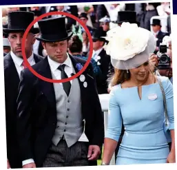  ??  ?? Affair: Princess Haya with British bodyguard Russell Flowers