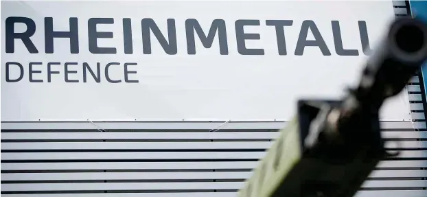  ?? Foto: imago/Zuma Press ?? Produkte von Rheinmetal­l dienen der Türkei nicht zur Verteidigu­ng (Defence), sondern für einen Angriffskr­ieg.