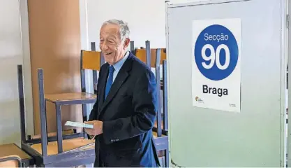  ?? ?? Marcelo Rebelo de Sousa está recenseado em Celorico de Basto, no distrito de Braga.