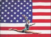  ?? AP ?? ■
Simone Biles posted a four-second video clip on social media of a training vault no woman has performed in competitio­n.