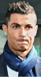  ??  ?? Wound up: Ronaldo