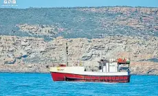  ?? Picture:
DANIELLE
CONRY ?? CASE ON HOLD: The demersal shark long line fishing vessel, White Rose