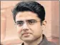  ??  ?? ■ Sachin Pilot