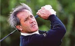  ??  ?? The late Seve Ballestero­s was idolised by Sergio Garcia.