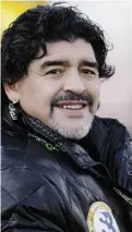  ??  ?? Diego Armando Maradona, 51 anni