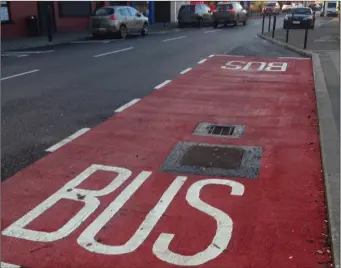  ??  ?? The new bus stops in Duleek