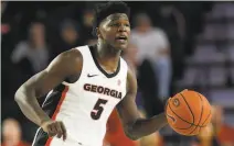  ?? Joshua L. Jones / Athens Banner-Herald 2019 ?? The Warriors are said to covet Georgia shooting guard Anthony Edwards if they get the top pick.