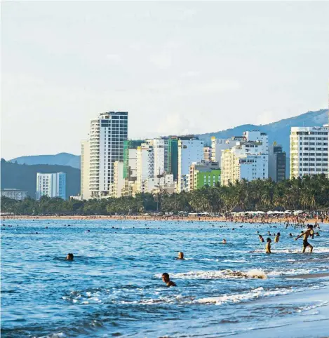 ?? — AirAsia ?? The city’s top draw is Tran Phu beach, a beautiful 6km stretch of golden sands where people can enjoy the cool breeze and soak up the sun.