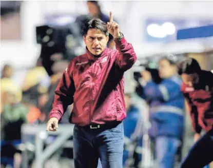  ?? JOSÉ CORDERO ?? Vladimir Quesada ya tiene el puesto de entrenador morado asegurado para, al menos, el próximo torneo. Así lo confirmó el presidente de Saprissa, Juan Carlos Rojas, hace solo unas semanas.