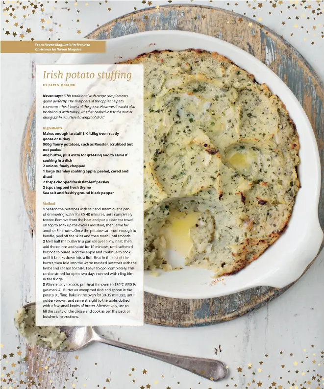 Irish potato stuffing By Neven Maguire PressReader
