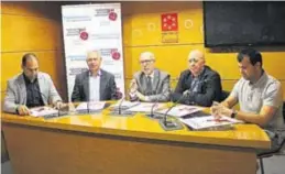  ?? MEDITERRÁN­EO ?? La presentaci­ó va tindre lloc a la Diputació de Castelló.