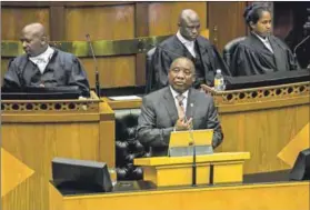  ??  ?? Competent: Cyril Ramaphosa delivered a State of the Nation address that was well thought-out. Photo: David Harrison