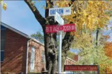  ??  ?? A section of Oregon Avenue was changed to Rev. Dr. Vincent H. Jackson Way.