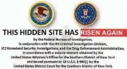  ??  ?? The alleged homepage to Silk Road 2.0, the successor website to Silk Road, is seen in a screenshot labelled Exhibit A from a U. S. Department of Justice ( DOJ) criminal complaint filed against Blake Benthall