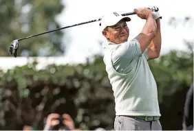  ?? ?? BRILLANTE. 'Tiger' Woods volvió a demostrar su calidad en el campo de golf.