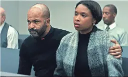  ?? NETFLIX PHOTOS ?? Jeffrey Wright, left, and Jennifer Hudson play Steve’s parents in “Monster.”