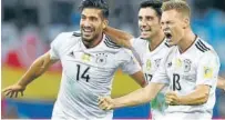  ??  ?? Alemania-Suecia, a las 20.00 horas, en Telecinco