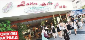  ??  ?? El domingo en la noche se ordenó el cierre de dos restaurant­es del Condado, Latin Star Restaurant y Dumpling, por incumplimi­ento a la orden ejecutiva y los protocolos de salud ambiental.