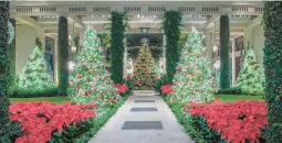  ?? LONGWOOD GARDENS ?? Visit Longwood Gardens and Winterthur at the holidays. The trip is offered by the Parkland Garden Club.