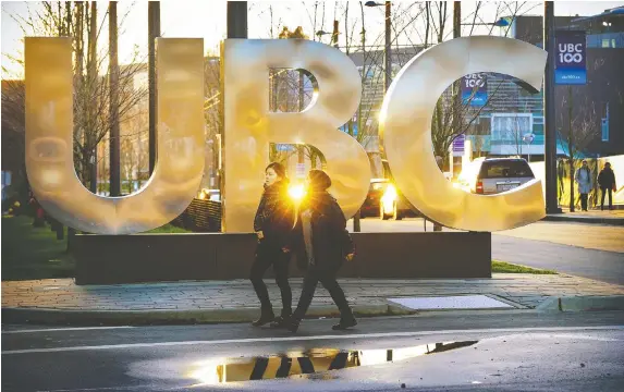  ?? — MARK VAN MANEN/PNG FILES ?? Career Day at the UBC takes place Oct. 8 and 9. At one time, the university years were considered a time for young adults to discover their passions and interests. Today, universiti­es feel pressure to produce workforce-ready grads, says Ainsley Carry.