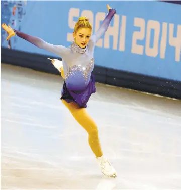  ?? NHAT V. MEYER/STAFF ARCHIVES ?? Gracie Gold says, “I’ve always chosen to skate clean,” adding, “I do believe doping is unfair to all the other athletes.”