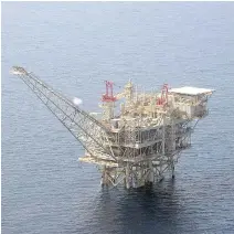  ?? AFP/GETTY IMAGES FILES ?? Delek Group Ltd., owner of the Tamar natural gas field in the Mediterran­ean Sea off the coast of Israel, has acquired 20 per cent of Canada’s Ithaca Energy Inc. for about US$66 million.