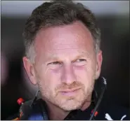  ?? MANU FERNANDEZ — THE ASSOCIATED PRESS FILE ?? Red Bull racing team principal Christian Horner stands at pit during the second practice for the French Formula One Grand Prix at Paul Ricard racetrack in Le Castellet, southern France, on July 22, 2022.