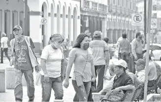  ?? /ALEJANDRO DEL ÁNGEL ?? Debido a los números de contagios que no se han reducido, la zona sur se mantiene en Fase II