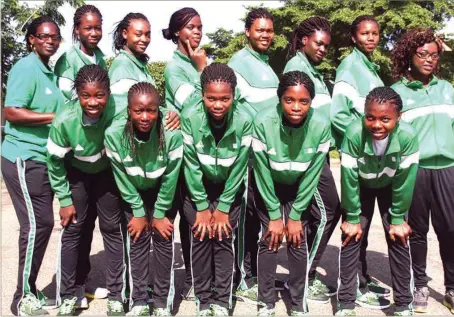  ??  ?? Super Eagles waiting for the draw in Cairo this evening