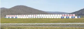  ?? BY RACHEL NEEDHAM ?? “I think people see my new sign as unifying, and that was my intention,” farmer Mike Massie said.