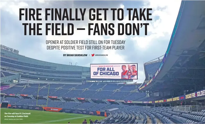 Fire, fans know making Soldier Field a home will be a process