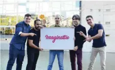  ??  ?? / Imaginatti­o / De izda. a dcha., Miguel G. Monera, Oskar Conde, Agustín Gil, Unai Martínez de Soria e Iker Martínez de Soria._